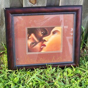 Black Is Black Female Artwork by Larry Poncho Brown